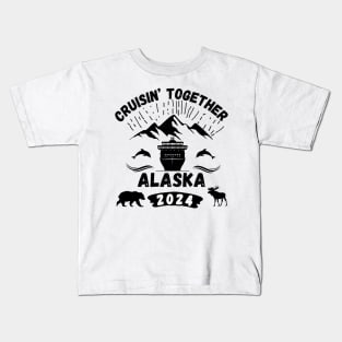 2024 Cruise Trip To Alaska Kids T-Shirt